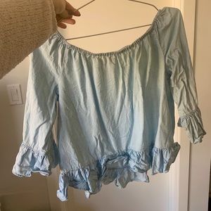 Sanctuary off the shoulder top
